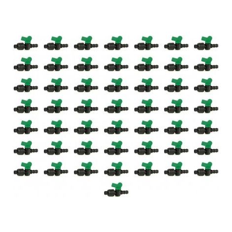 Rubinetto antigoccia da 16 mm a nastro per irrigazione a goccia da 16 mm (confezione da 50 unità)  Offerta esclusiva (1/2)