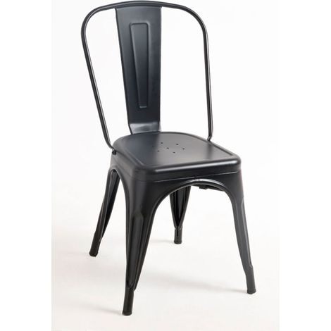 Packs Sillas Comedor - Pack 6 Sillas Torix - Negro mate (1/5)