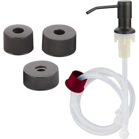 für Spülbecken 100 cm langer Silikonschlauch Kopf aus