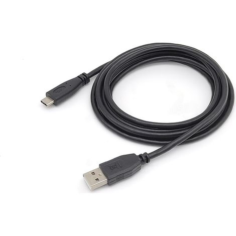 Equip Kabel USB-C2.0-A 3A              St/St  0.30m schwarz (128830)