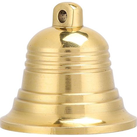Cloche Feng Shui chinoise en cuivre, porte-bonheur, ornement de paix et de prospérité, articles bouddhistes, cloche éolienne (1/5)