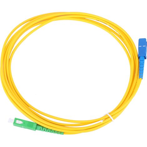 Singlemode-Glasfaserkabel, hochwertiger PVC-Mantel, SC APC-SC UPC, Länge 15 Meter (1/5)