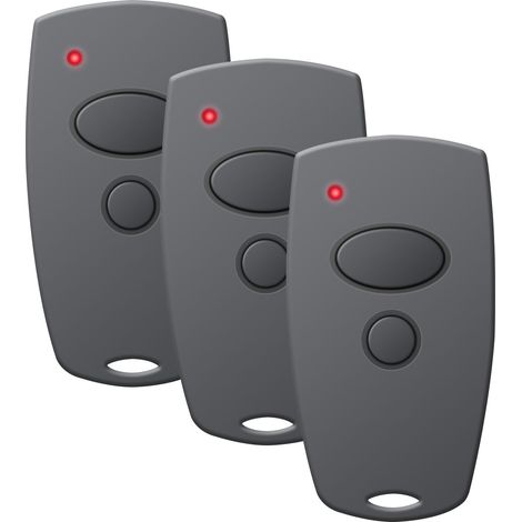 Télécommande Garage 868MHz pour Marantec Digital 302/304/382/384, 2 Canaux, Compatible 313/321/323, Lot de 3