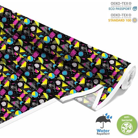 OUTDOOR DEKOSTOFFE OXFORD - Motiv Geometrisch I DX3439
