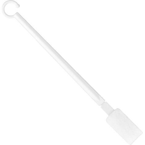 Brosse de nettoyage toilettes SECFOU avec tête remplaçable , en tissu non tissé et matériau ABS , él