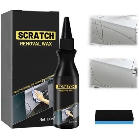 Efface Rayure Profonde Voiture, 2026 Nouve Produit Efface Rayure Voitures Car Scratch Remover Avec Eponge, Modèle Crème de réparation Rayures Voiture Efface Rayures Anti-Rayures Pâte Réparation (1Pcs) (1/5)