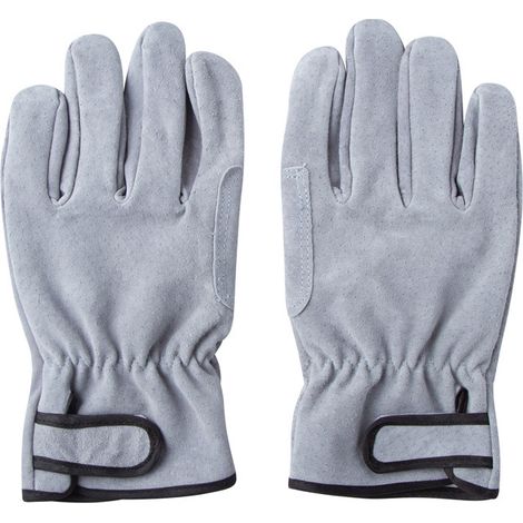 Gants de jardinage en cuir pour hommes, gants de travail multifonctionnels pour mécaniciens, ouvriers du bâtiment et conducteurs. (1/5)