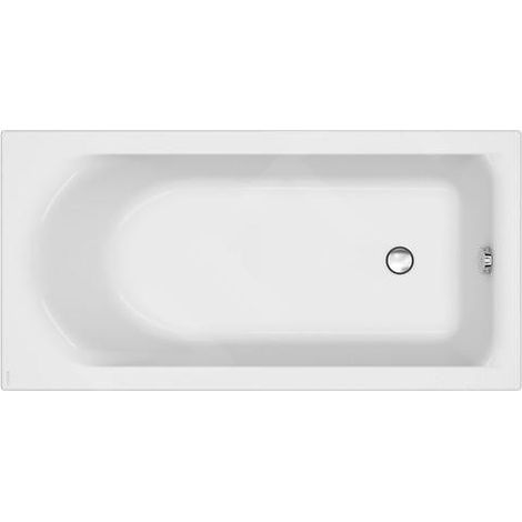 Cersanit City - Baignoire 150 x 75 cm, pieds inclus, blanc S301-334 (1/3)