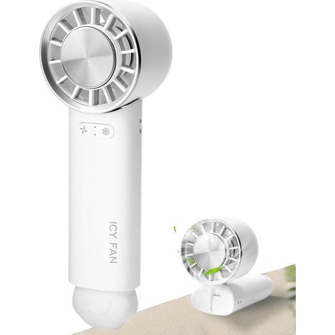 Filiyano-Ventilateur portable rechargeable, unité de refroidissement personnelle portable, ventilateur à piles, ventilateur de poche, idéal pour (1/5)