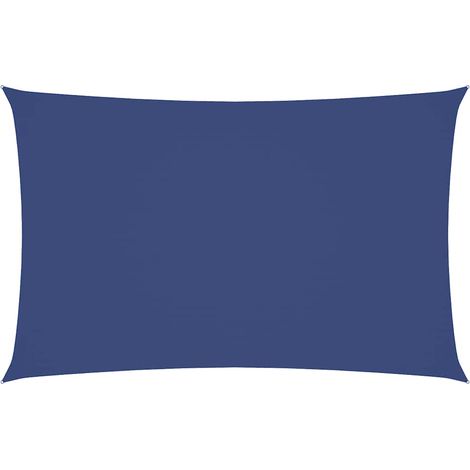 Maison Exclusive - Toldo de vela rectangular tela Oxford azul 2,5 (1/5)