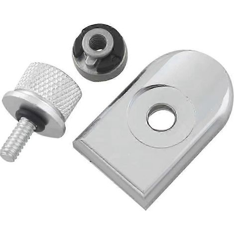 Kit de fixation pour garde-boue arrière, vis de fixation et cache-boulon de selle pour Harley Sportster XL 883 1200 Dyna Softail Touring (1/5)