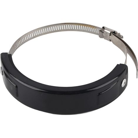 Protection Universelle pour Pot D'échappement Moto Protection Résistante à L'usure pour Pot D'échappement Conduite Sécuritaire 100 à 140 mm Protection Ronde pour Pot D'échappement de Moto (1) (1/5)