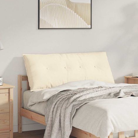 Rückenkissen Creme 120 x 50 cm Cordstoff (1/5)