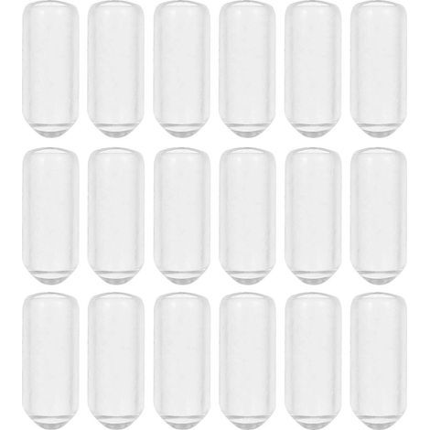 200 embouts en caoutchouc pour bandeaux, manchons et bouchons de rechange pour bandeaux-1.50X0.60X0.60CM (1/5)