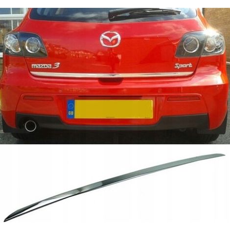 Mazda 3 I HB 03-09 - Embellecedor cromado del portón trasero (1/5)