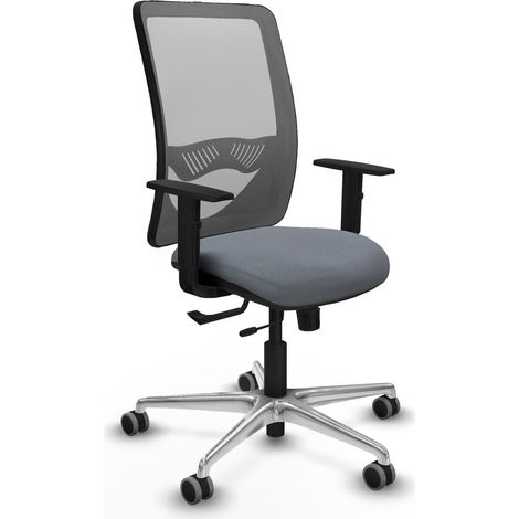 Bürostuhl piqueras y crespo Zulema grau ergonomisch bequem (1/2)