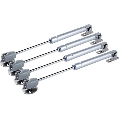Vérin à gaz 100 N/22 lb pour porte de placard, support pneumatique, 4 pièces (1/5)
