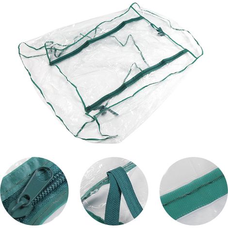 Serre de Jardin Portable Mini Verte Tunnel Protection Plantes Fleurs Cultiver Abri Extérieur Hiver (1/5)