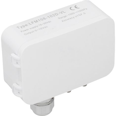 Capteur de pression différentielle micro-vent pour climatiseur domestique, transmetteur de pression d'air, contrôle de précision, compatible systèmes CVC. (1/5)