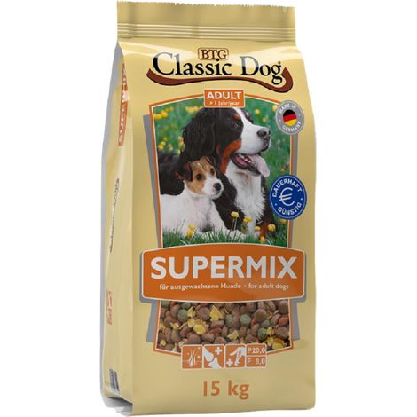 Classic Dog Hundetrockenfutter Adult 15 kg Weizen & Maisflocken Trockenfutter Hunde