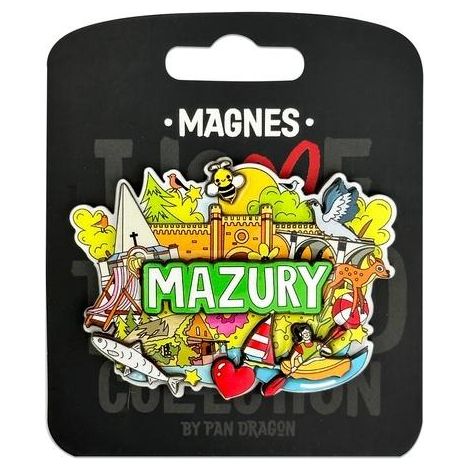 Adoro il magnete Polonia Masuria ILP-MAG-C-MAZ-48
