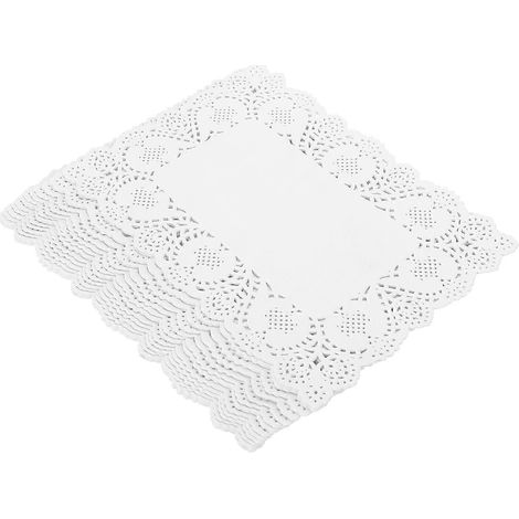 Napperons en papier dentelle pour décoration, environ 150 feuilles (1/5)