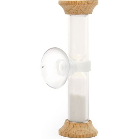 Kikkerland Sablier de douche 5 minutes transparent (1/4)