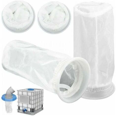 Set of 4 nylon filters for 1000L IBC rainwater tank, IBC tank lid, nylon filter for IBC rainwater tank (1/4)