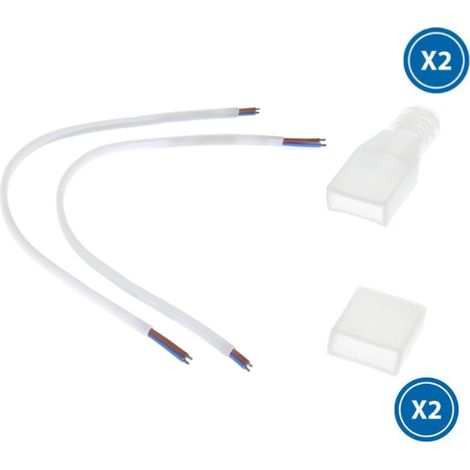 Câble Adaptateur Pour Bande Led 220Vac Ruzok - Ledme - LM0004 (1/2)