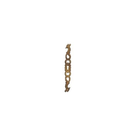 Entrée coq zamac – Décor bronze – Hauteur 190 mm – Largeur 25 mm – Vendu à l'unité – Pour embellir vos espaces intérieurs – Fosun (1/2)