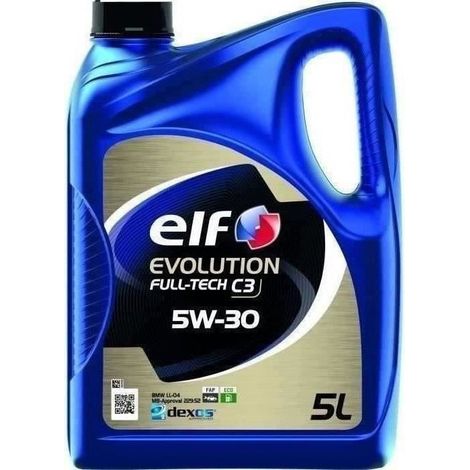 Olio motore - ELF - EVOLUTION FULL-TECH C3 5W-30 - 5L (1/2)