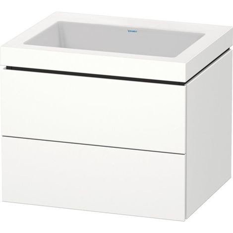 Duravit L-Cube conjunto encolado a pared, 2 cajones, sin (1/5)