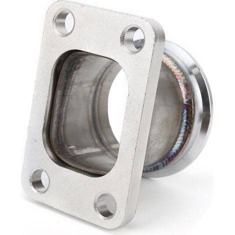 Adaptateur de bride turbo pour conversion T3 4 boulons vers bride V-Band 2,5 pouces en acier inoxydable