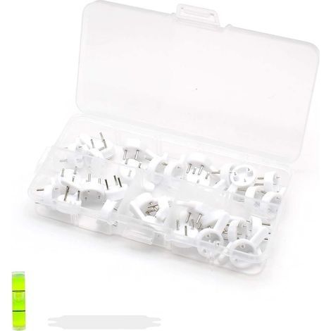Fixation Cadre Sans Percer, 30 Pièces Accroche Murale Sans Percer, Crochet Tableau, Aucune Trace de Suspension, Convient pour Accrocher des Tableaux, Broderies, Photos de Mariage (1/4)