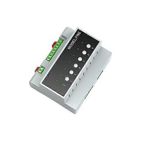 Tuya Smart Zigbee 6-Kanal-Relais-Schaltmodul zur Fernsteuerung von Haushaltsgeräten, unterstützt 3-Wege-Steuerung