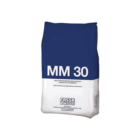 Malta MM30 Fassa Bortolo Grigia 5 kg 5 Pezzi