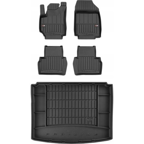 3D SET Gummimatten und Fußmatten Fiat Croma Kombi 2005-2011 d (1/5)