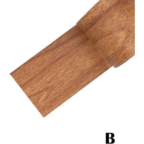 1 Rouleau Ruban adhésif motif bois, réparation meubles, sols, placards, couleur chêne doré ou gris (1/5)