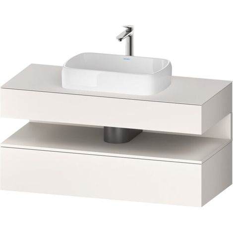 Duravit Collection One Konsolenwaschtischunterbau, 1 Auszug, 1 (1/2)