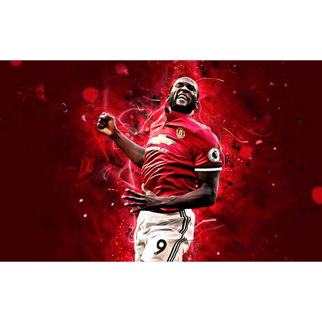 Papier peint panoramique Football - Joueur de Foot - 130 cm x 81 cm (1/2)