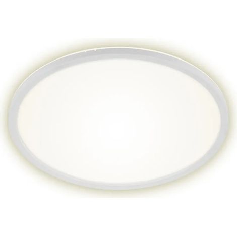 Plafoniera led slim 42 cm 22w 2700 lumen blanca