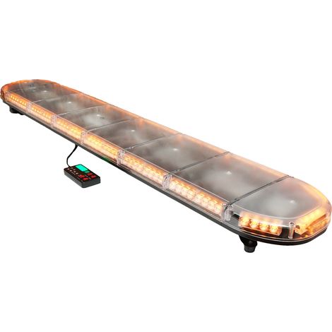 Barra luminosa rotante 12-24V con luce gialla 1750x275x125mm Breckner Germany (1/5)