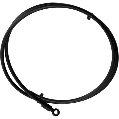 MEROCA Kit de Durite de Frein Hydraulique 1m pour VTT avec Raccords et Olives, Accessoires Vélo Noir Compatible XTR (1/5)