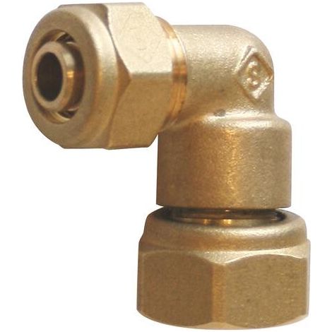 Raccord comp coudé écrouTourn PER 13x16-3 4 2765-16-20