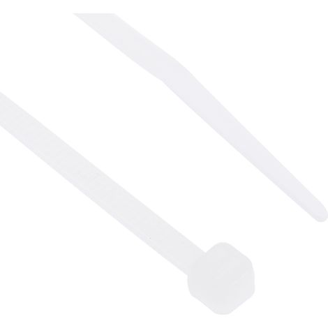 Serre-câble RS PRO Naturel en Nylon 66, 150mm x 3,6 mm ( Prix pour Sachet de 100 )