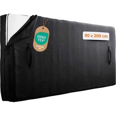 Housse Matelas Demenagement 90x200 cm - Sac de Transport (1/5)