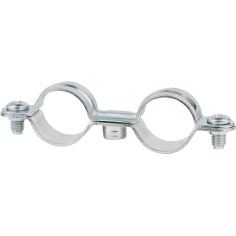 AB-7IDZ - COLLARE DOPPIO ISOFONICO M7 ZINCATO 16-18 (50 pz.)