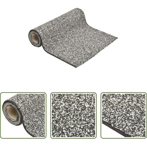 vidaXL Ruisseau de jardin -  Revêtement de pierre gris 500x60 cm (1/5)