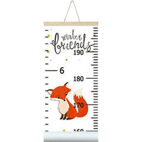 Jauge De Mesure Murale Pour - Mesureur de Taille Enfant  Règle Amovible pour Chambre Chambre Fille Salle de Jeux