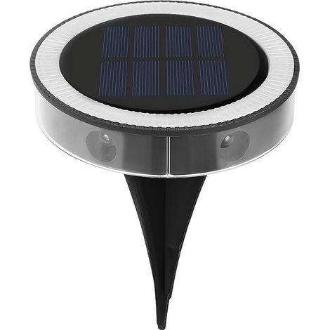 Solar-Wegeleuchten – Wasserdichte, dekorative Rasenleuchte mit 6 LEDs für den Außenbereich zur Beleuchtung von Garten, Terrasse und Wegen (1/5)